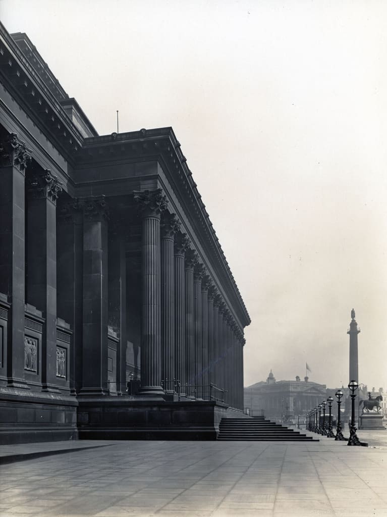 Photograph of St. George's Hall, Liverpool, March 1922. Stewart Bale Collection, SB/P/3054.