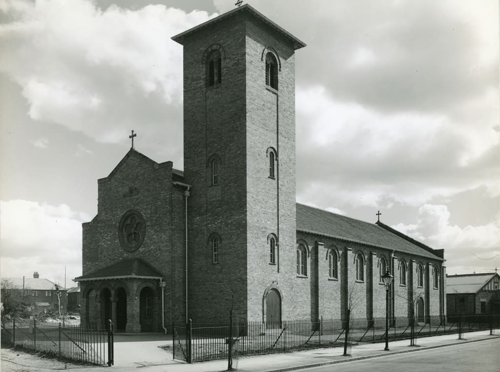Photograph of the Church of English Martyrs, Liverpool, 1935. Stewart Bale Collection, SB/P/11842.